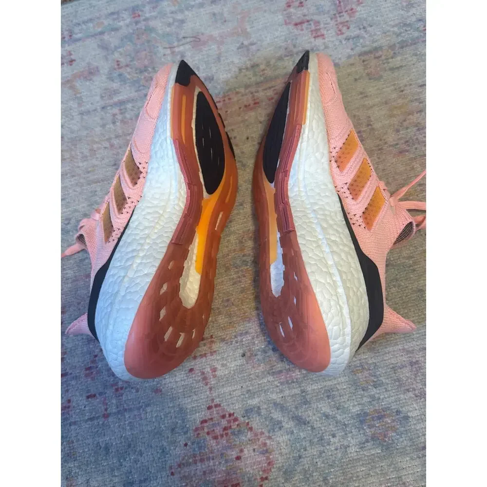 Adidas‎ Ultraboost 22 HEAT.RDY runnibg Shoes Light Flash Orange 8.5